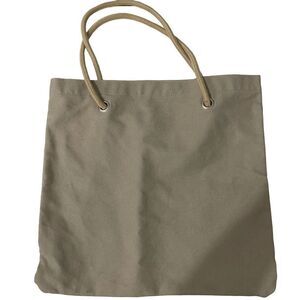 Vintage Genuine Desert Wash Tan Canvas Bag 100% Cotton Tote